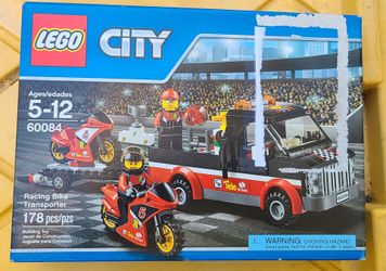 Lego City Racing Bike Transporter 60084 New Sealed