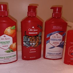 Old, Spice  Shampoo & Conditioner,   Deodorant 