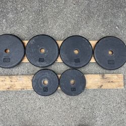 Pancake Style Weight Plates- 50 lbs