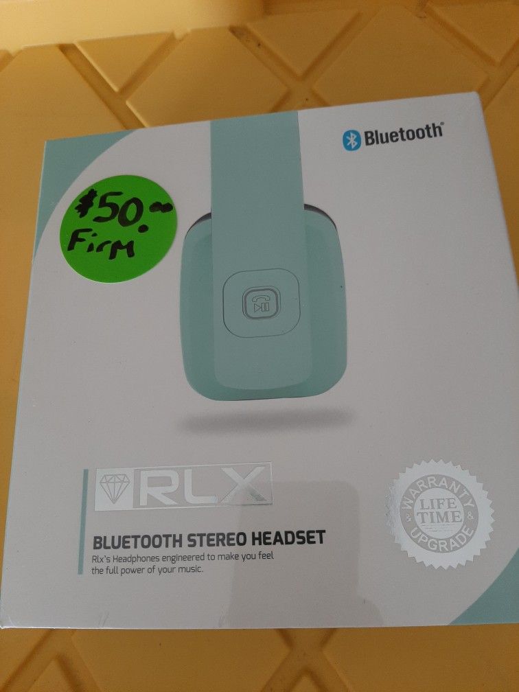 Brand New RLX. Bluetooth Steroo Headset
