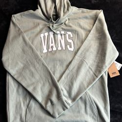 VANS HOODIE ( Greenish Gray)?