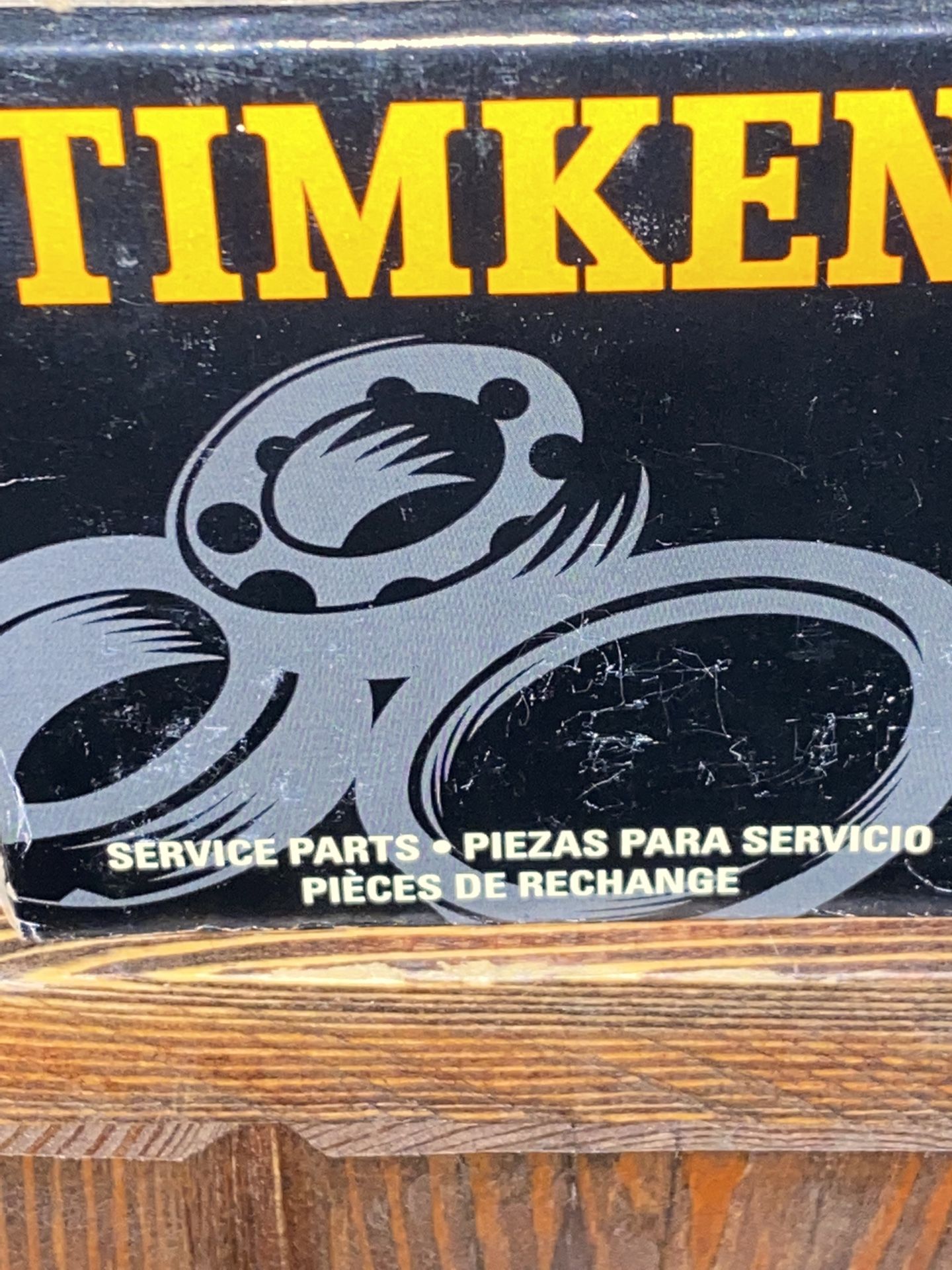 Timken Left Or Right Front Wheel Bearing