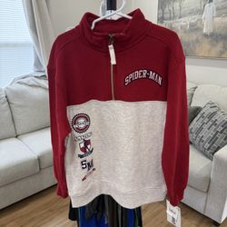 Spiderman Sweater Boys Sz Small