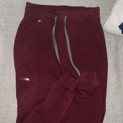 XS petite Burgundy Zamora Joggers