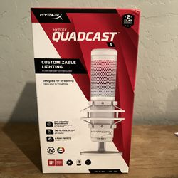 HyperX QuadCast S RGB USB Microphone For PC/PS4