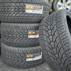 4 NEW TIRES 305/35R24 LION HART LH-TEN 40 k Miles Warranty $620  PLUS TAX 🐝 🛞 FREE INSTALLATION 🐝 🛞
