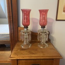 Antique Hurricane Lamps