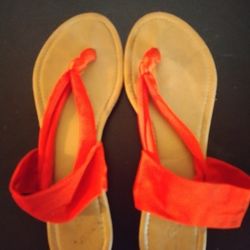 SANDALS RED Size 10