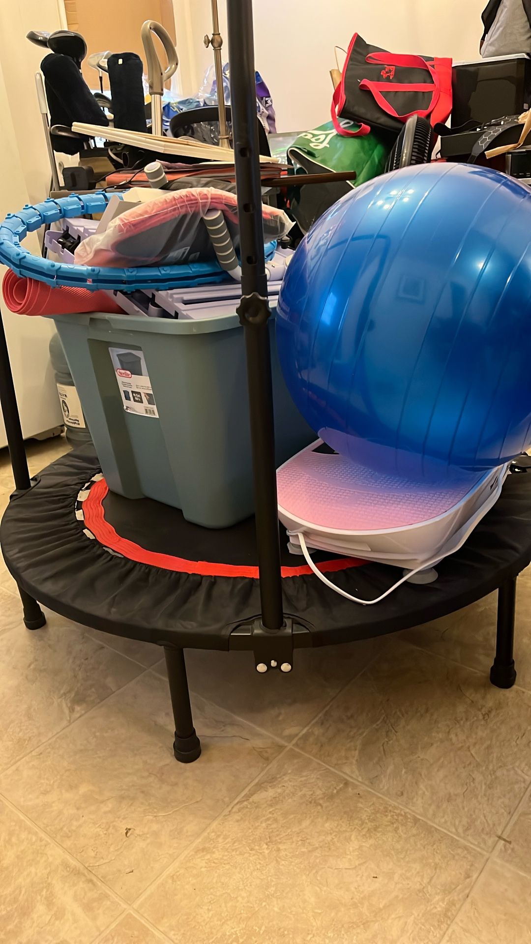 Vibration Plate, Mini Trampoline, Misc Excersize Equip