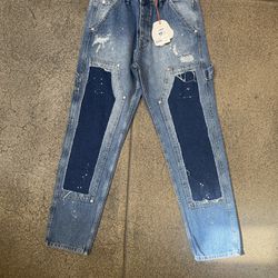 Men’s Blue Baggy Jeans All Sizes HUGE BLOWOUT SALE 