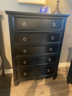 New Tall Chest in A Box. Black  Color by Classic furniture