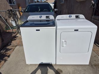Maytag washer and dryer open box 600dls