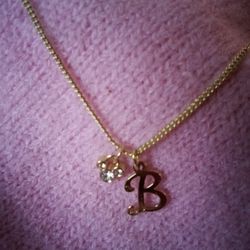 Disney Jewelry - Barbie "B" & Mickey Charm