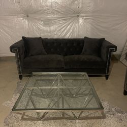 Glass Square Coffee Table