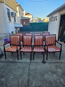 8 chairs