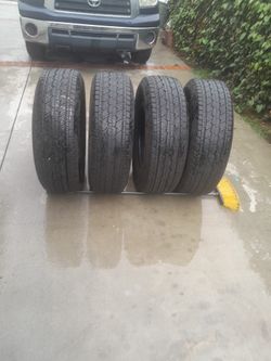 SET OF TILLER  GEAR 2O2O 265/70/R  18  116  S.  GENERAL GRABBER  GOOD  CONDITION