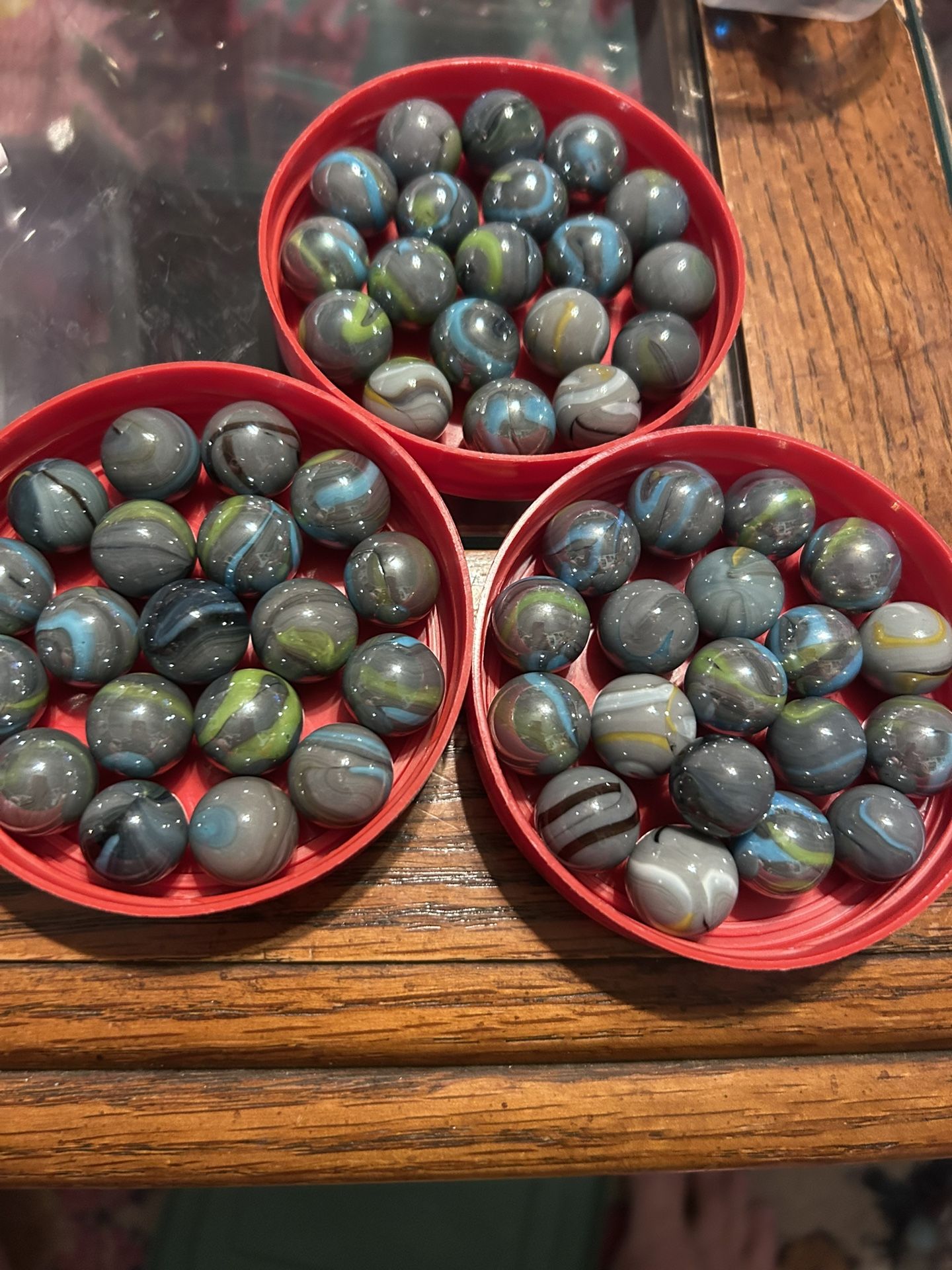 57 Grey Marbles Some Vintage
