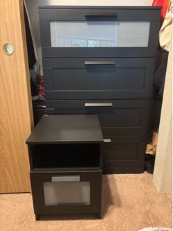 Matching dresser and night stand