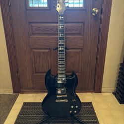 2015 Epiphone SG 400 Pro Limited Edition Tony Iommi Signature “ Black “