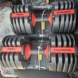 Pair Of Adjustable Dumbbells 90lbs Each 