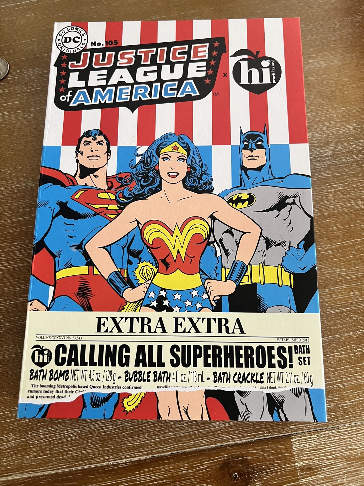 Justice League Bath Kit