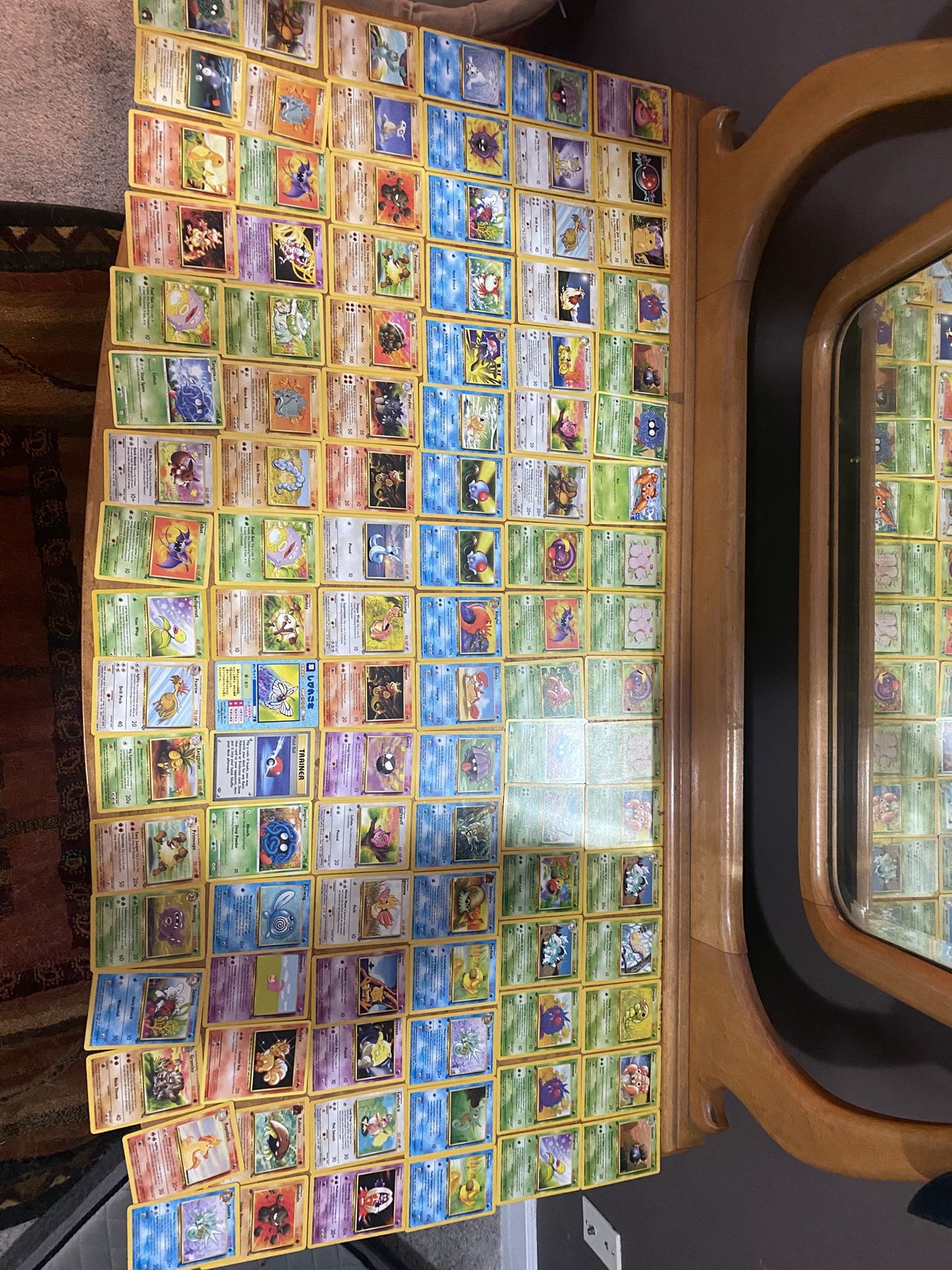 148 Generation 1 Pokémon Cards (with Repeats) + About 200 Baseball Cards