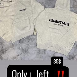 Essentials Hoodie Size L