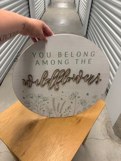 Wood Sign
