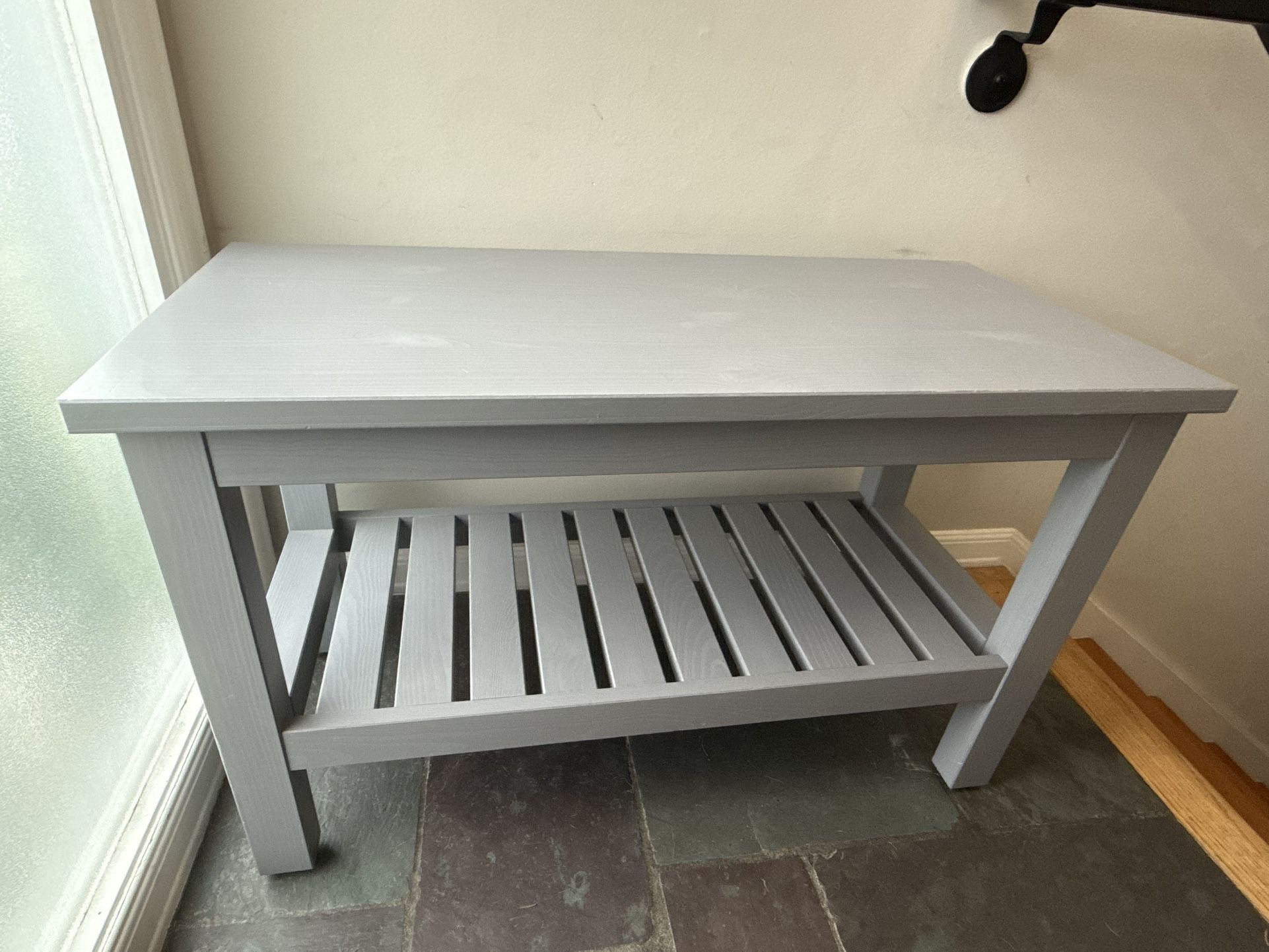 Grey Bench