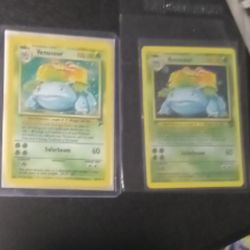 (2) LOT VENESUAR BASE SET 2 HOLO MINT