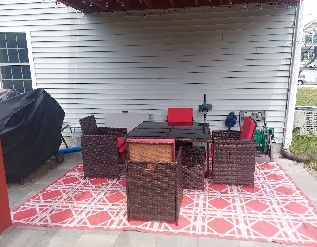 New & Unused Outdoor Furniture Full Set