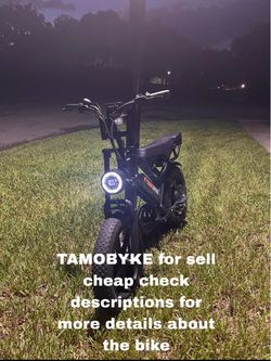 TAMOBYKE  electric bike for sale check description