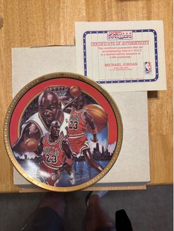8 1/2” Michael Jordan plate
