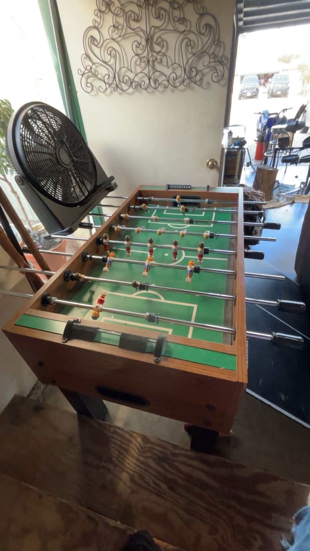 foosball table