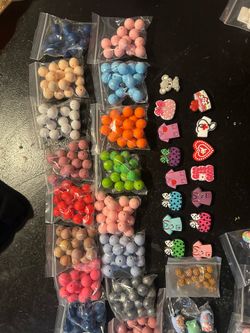 Pen and keychain beads