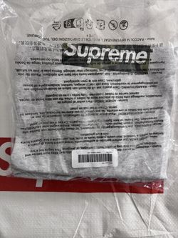 Supreme Box Logo T-shirt Grey Large Camo