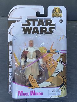Star Wars Black Series Clone Wars Mace Windu - $20