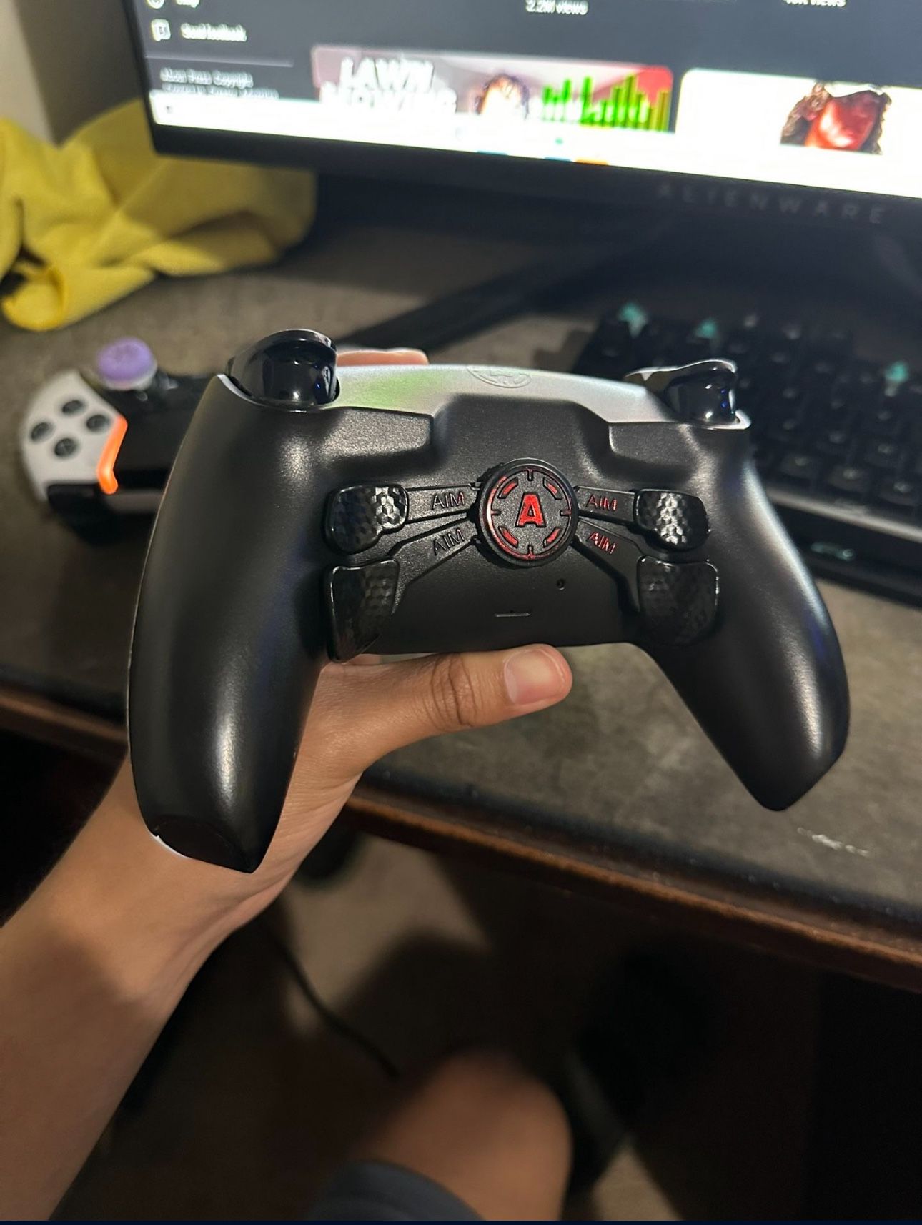 Aim Controller, 4 Paddle, Mechanical Triggers
