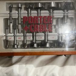 Porter Cable Auger 14 Bit Drill Set 