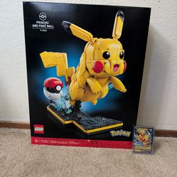 Pokemon Pikachu Lego Set - New