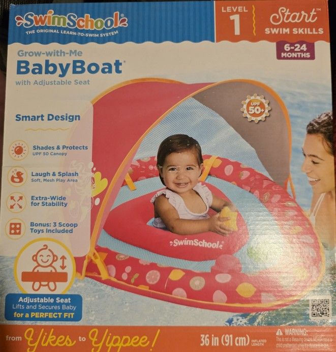 New SwimSchool Baby Boat 