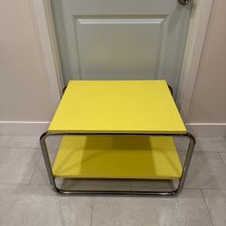 IKEA BAGGBODA Side Table – Yellow