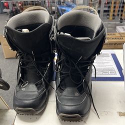 Salomon Mens Size 13 Echelon Snowboard Boots - Excellent Condition 