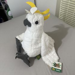 Cockatoo stuffed animal NWT