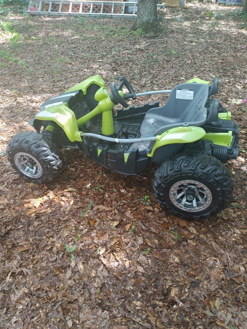 12 Volt Green Power Wheels Dune Buggy