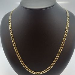 10K Gold Cuban Chain. New 