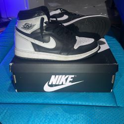 Air Jordan 1 Retro High OG 'Black White 2.0' Size10