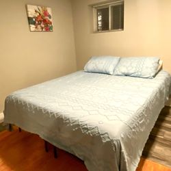 Beds And Black Table