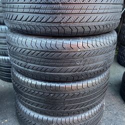 4 Llantas Usadas Continental Procontact Run Flat 235/55/18 $250 Las 4