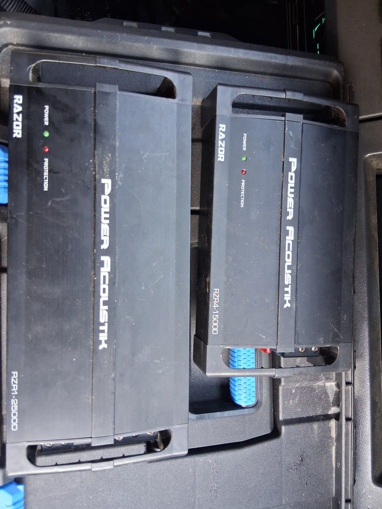 Power Accoustic Amps Rzr1 And Rzr4